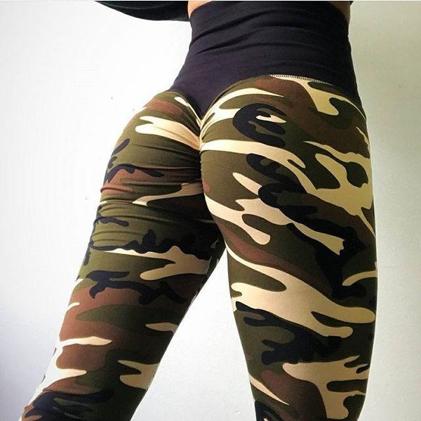women clothes camouflage high waist pants sports athletic yoga pencil pants, Black;white
women clothes camouflage high waist pants sports athletic yoga pencil pants, Black;white