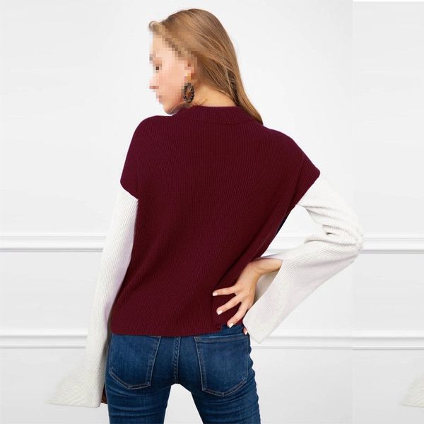 women turtleneck thin knitted sweaters female patchwork long sleeve knitwear sweater kniknittings pullover jumpers femme, White;black
women turtleneck thin knitted sweaters female patchwork long sleeve knitwear sweater kniknittings pullover jumpers femme, White;black