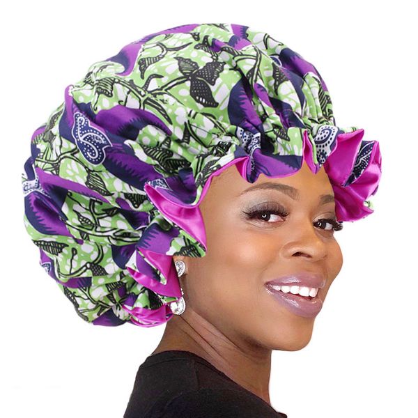 ladies turban satin elastic hat head cover extra large size african pattern ankara print bonnets muslim women night sleep cap, Blue;gray
ladies turban satin elastic hat head cover extra large size african pattern ankara print bonnets muslim women night sleep cap, Blue;gray