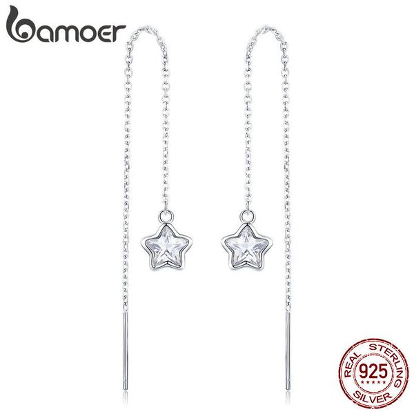 bamoer genuine 925 sterling silver shining star long chain drop earrings for women clear cz wedding engagement jewelry sce470 c19041101, Golden
bamoer genuine 925 sterling silver shining star long chain drop earrings for women clear cz wedding engagement jewelry sce470 c19041101, Golden