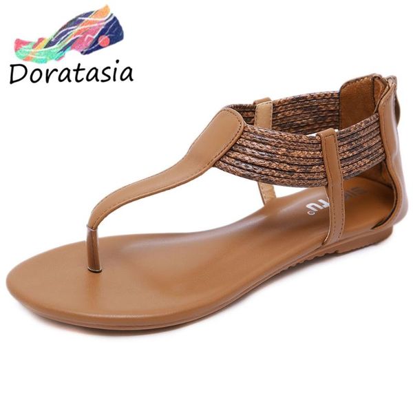 doratasia ретро женщин handmade круглый toe крышки пятки вскользь ботинки твердая офиса плоские сандалии женщин сандалии летние, Black
doratasia ретро женщин handmade круглый toe крышки пятки вскользь ботинки твердая офиса плоские сандалии женщин сандалии летние, Black