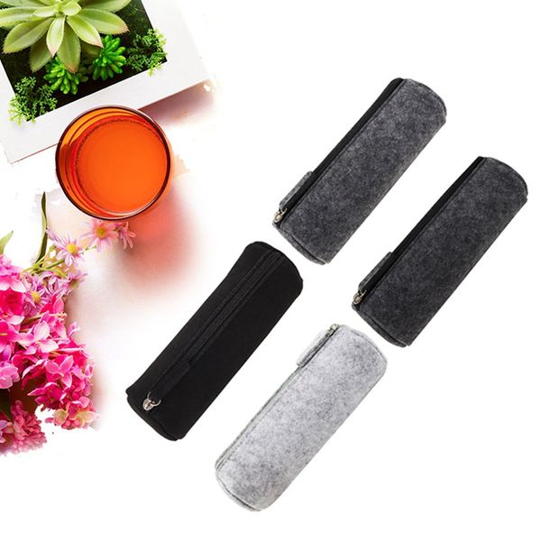 1pc creative felt pencil bag pure color fabric pencil case box school office supplies stationery storage box
1pc creative felt pencil bag pure color fabric pencil case box school office supplies stationery storage box