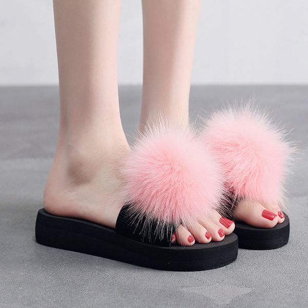 women's fashion flats casual indoor&outdoor non-slip slippers ladies' home shoes hair ball slippers flat bottom newf108, Black
women's fashion flats casual indoor&outdoor non-slip slippers ladies' home shoes hair ball slippers flat bottom newf108, Black