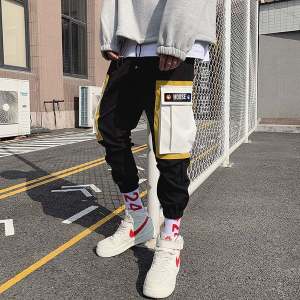2021 male m-3xl elastic streetwear pants leisure hop joggers hip cotton casual trousers harem pants patchwork sweatpants fhike, Black
2021 male m-3xl elastic streetwear pants leisure hop joggers hip cotton casual trousers harem pants patchwork sweatpants fhike, Black