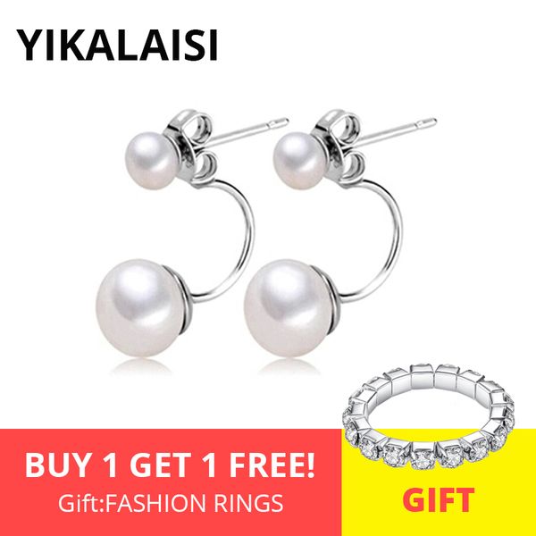 yikalaisi 925 sterling silver natural oblate double pearl earrings jewelry for women 6-7-8mm pearl dual use way 4 color, Golden;silver
yikalaisi 925 sterling silver natural oblate double pearl earrings jewelry for women 6-7-8mm pearl dual use way 4 color, Golden;silver