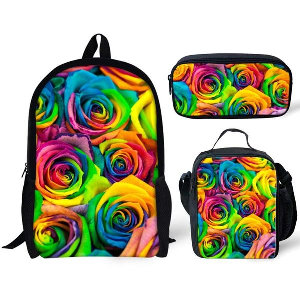 school bags for teenage girls boys kids colorful flower 3d printing shoulder bagpack children 3pcs/set book satchel
school bags for teenage girls boys kids colorful flower 3d printing shoulder bagpack children 3pcs/set book satchel