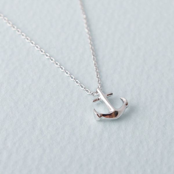 trendy silver anchor plated cute pendant women choker charm necklace for women christmas jewelry fashion gift
trendy silver anchor plated cute pendant women choker charm necklace for women christmas jewelry fashion gift