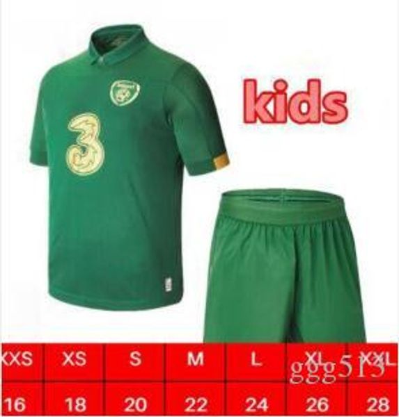 new 19/20 ireland soccer jersey home away republic of ireland national team thailand quality uniforms muller clark kids kit football shirt, Black;yellow
new 19/20 ireland soccer jersey home away republic of ireland national team thailand quality uniforms muller clark kids kit football shirt, Black;yellow