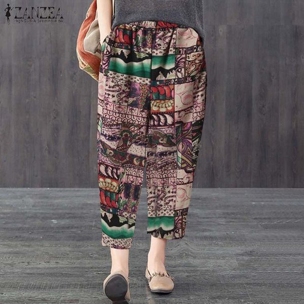 vintage printed harem pants women's casual trousers zanzea 2020 elastic waist long pantalon palazzo female foral turnip plus siz, Black;white
vintage printed harem pants women's casual trousers zanzea 2020 elastic waist long pantalon palazzo female foral turnip plus siz, Black;white