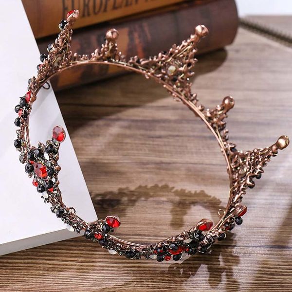 vintage rhinestone red crystal full circle bride tiaras and crown bronze large bridal diadem wedding hair jewelry accessories jl, Golden;white
vintage rhinestone red crystal full circle bride tiaras and crown bronze large bridal diadem wedding hair jewelry accessories jl, Golden;white