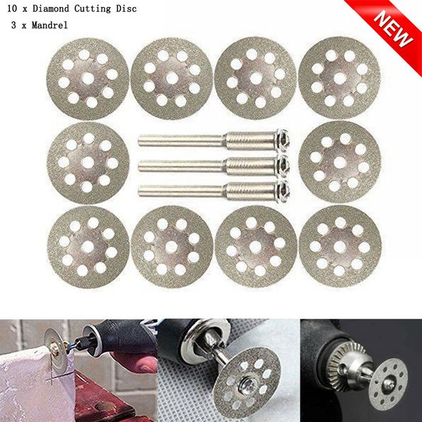 10pcs double sided diamond cutting discs set tool replacement - professional electroplated diamond fine cutting piece
10pcs double sided diamond cutting discs set tool replacement - professional electroplated diamond fine cutting piece
