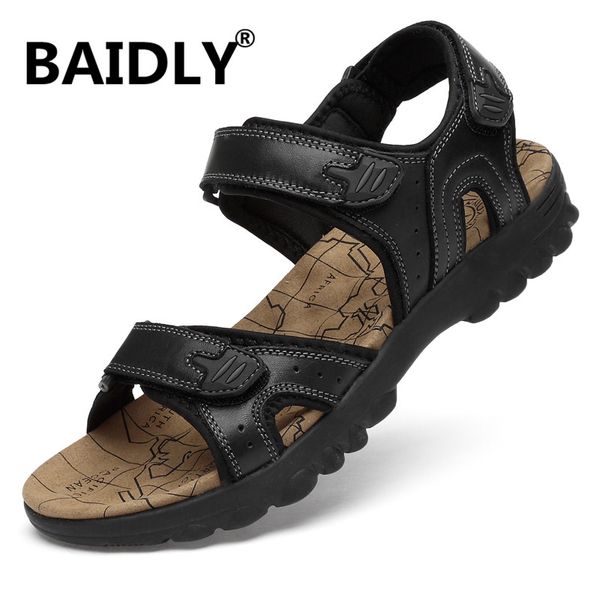 genuine leather men sandals summer men beach sandals fashion outdoor casual non-slip sneakers footwear, Black
genuine leather men sandals summer men beach sandals fashion outdoor casual non-slip sneakers footwear, Black