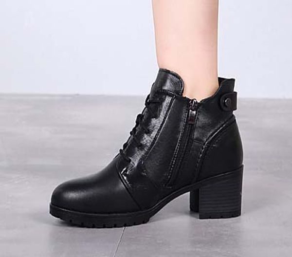 2019 short boots in autumn and winter leather laces for and women shoes with designer fashion martin boots casual sports shoes z27, Black
2019 short boots in autumn and winter leather laces for and women shoes with designer fashion martin boots casual sports shoes z27, Black