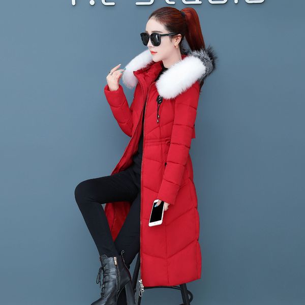 brand cotton-padded jacket women's 2019 new style winter mid-length cotton-padded clothes women's slim fit korean-style down jac, Blue;black
brand cotton-padded jacket women's 2019 new style winter mid-length cotton-padded clothes women's slim fit korean-style down jac, Blue;black