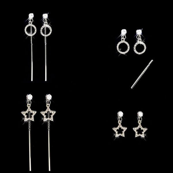 s925 korean version of sterling silver hypoallergenic long tassel earrings four-leaf clover butterfly vintage earrings wholesale
s925 korean version of sterling silver hypoallergenic long tassel earrings four-leaf clover butterfly vintage earrings wholesale