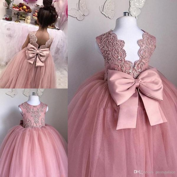 pink flower girls dresses sheer jewel neck sleeveless lace appliques tulle girl pageant gowns birthday dresses with big bow, White;blue
pink flower girls dresses sheer jewel neck sleeveless lace appliques tulle girl pageant gowns birthday dresses with big bow, White;blue