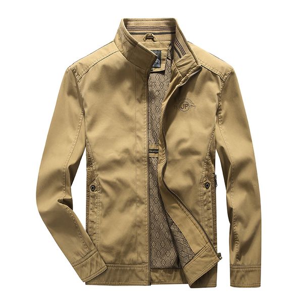 men's jackets large-size cotton jacket leisurewear business standing-collar middle-aged spring and autumn fashion warm clothes, Black;brown
men's jackets large-size cotton jacket leisurewear business standing-collar middle-aged spring and autumn fashion warm clothes, Black;brown