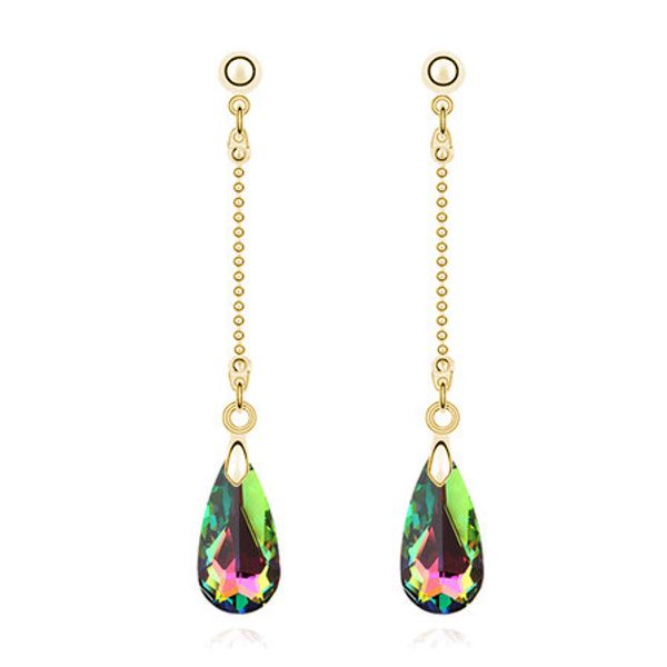 fashion colorful multi green glass earrings drop long dangle earrings drop charm earrings for women accessories, Golden
fashion colorful multi green glass earrings drop long dangle earrings drop charm earrings for women accessories, Golden