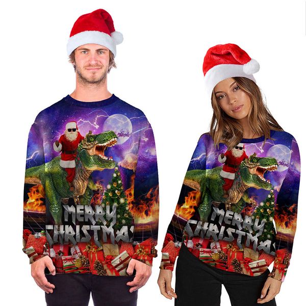 qnpqyx new men christmas dinosaur print sweatshirts couples round neck hoody long sleeve women hoodie casual sports autumn dropshopping, Black
qnpqyx new men christmas dinosaur print sweatshirts couples round neck hoody long sleeve women hoodie casual sports autumn dropshopping, Black