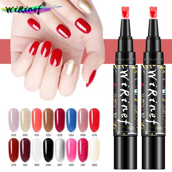 wirinef 16 colors 3 in 1 nail varnish shining glitter one step nail art gel polish pen soak off uv lacquer easy to use, Red;pink
wirinef 16 colors 3 in 1 nail varnish shining glitter one step nail art gel polish pen soak off uv lacquer easy to use, Red;pink
