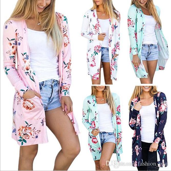 floral cardigan print fashion cape coats women outwear loose jacket vintage casual blouse pullover jumper women's clothing b2570, Black 
floral cardigan print fashion cape coats women outwear loose jacket vintage casual blouse pullover jumper women's clothing b2570, Black