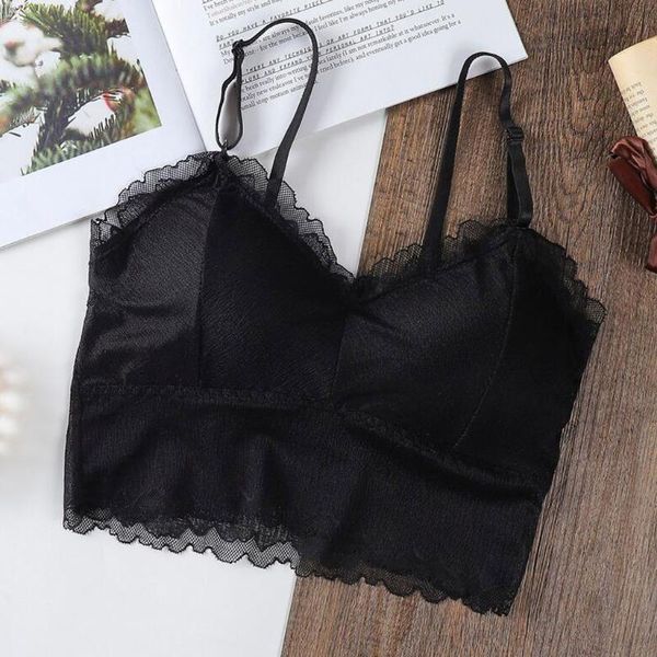 женщины sexy lace бюстгальтер жилет chest проложенные топы для женщин ношения фитнес белья кружева топ bralette растениеводство дамы, Black;white
женщины sexy lace бюстгальтер жилет chest проложенные топы для женщин ношения фитнес белья кружева топ bralette растениеводство дамы, Black;white