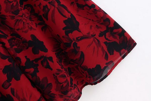 women long skirt spring 2020 new fashion vintage floral prints chiffon modern lady a-line skirts, Black
women long skirt spring 2020 new fashion vintage floral prints chiffon modern lady a-line skirts, Black