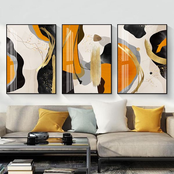 abstract gold brush effect marble orange geometry canvas painting living room wall art print poster home decoration no frame
abstract gold brush effect marble orange geometry canvas painting living room wall art print poster home decoration no frame
