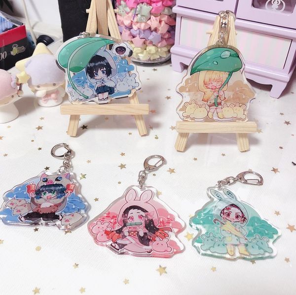 anime demon slayer kimetsu no yaiba keychain kamado nezuko cute fun acrylic key ring key holder, Silver
anime demon slayer kimetsu no yaiba keychain kamado nezuko cute fun acrylic key ring key holder, Silver