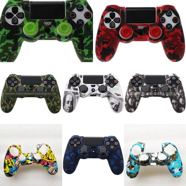 qbbem 4 colors anti-slip skin cover silicone for case sony playstation dualshock 4 ps4 ds4 pro slim controller
qbbem 4 colors anti-slip skin cover silicone for case sony playstation dualshock 4 ps4 ds4 pro slim controller