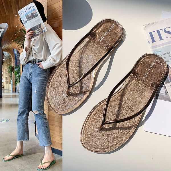 women crystal slippers fashion transparent outdoor summer sandals water beach shoes breathable womens shoes comfort flip flops, Black
women crystal slippers fashion transparent outdoor summer sandals water beach shoes breathable womens shoes comfort flip flops, Black
