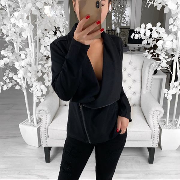 feitong motorcycle pu leather jacket women winter and autumn new fashion coat 2 color zipper outerwear jacket 7#3a, Black;brown
feitong motorcycle pu leather jacket women winter and autumn new fashion coat 2 color zipper outerwear jacket 7#3a, Black;brown