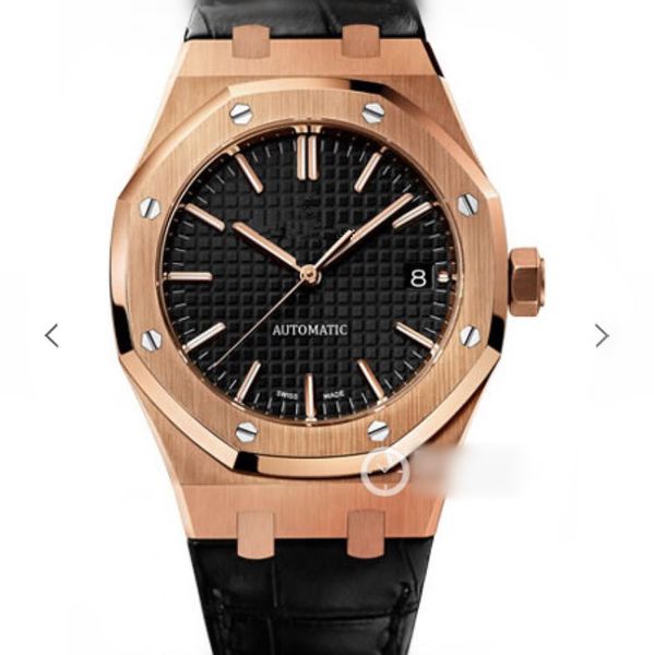 om 15400 luxury mens watches designer watches leather strap orologio di lusso automatic mechanical movement boutique, Slivery;brown
om 15400 luxury mens watches designer watches leather strap orologio di lusso automatic mechanical movement boutique, Slivery;brown
