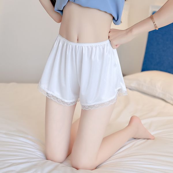2018 summer lace patchwork chiffon shorts pants safety short pants women's black white underwear boxer shorty femme safety, Black;pink
2018 summer lace patchwork chiffon shorts pants safety short pants women's black white underwear boxer shorty femme safety, Black;pink