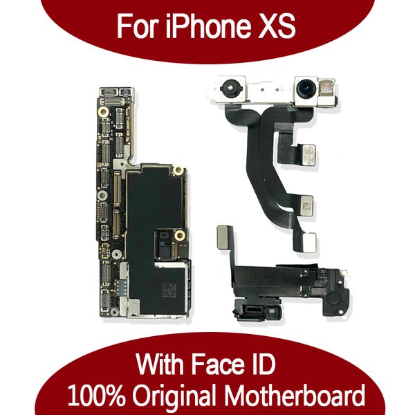 For Iphone X X Max 100 Unlocked Original Motherboard With Face Id 64gb 256gb Io Logic Board With Full Chip Mainboard For Replace