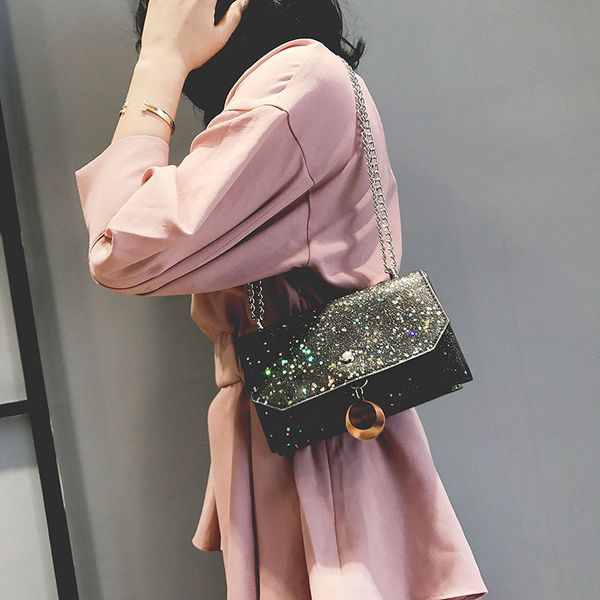 new women fashion bag sequins small square messenger bag ladies shoulder slant cross handbags bolso bandolera 
new women fashion bag sequins small square messenger bag ladies shoulder slant cross handbags bolso bandolera
