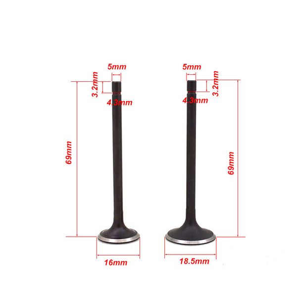 motorcycle engine valve intake exhaust stem valve for gy6-80 gy6 80 139qmb 139qma go carts dirt bike atv scooter taotao
motorcycle engine valve intake exhaust stem valve for gy6-80 gy6 80 139qmb 139qma go carts dirt bike atv scooter taotao