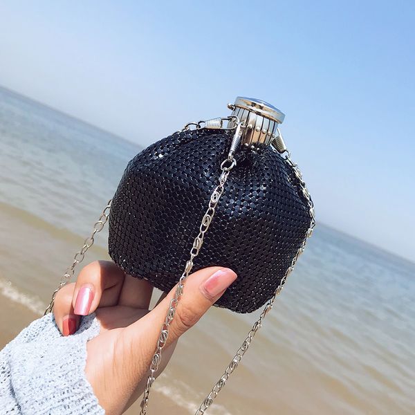 mini bucket bag 2019 summer new sequins women's handbag chain shoulder messenger bag purses bolsas
mini bucket bag 2019 summer new sequins women's handbag chain shoulder messenger bag purses bolsas
