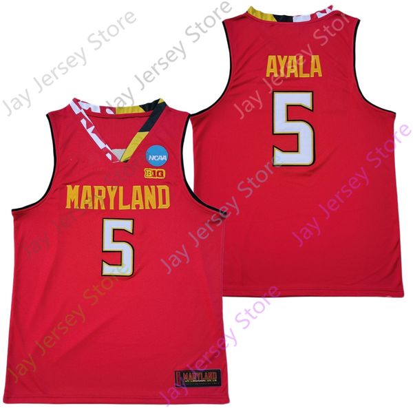 2023 new ncaa maryland terrapins stats jersey 5 eric ayala college basketball jerseys size youth all stitched, Black;red
2023 new ncaa maryland terrapins stats jersey 5 eric ayala college basketball jerseys size youth all stitched, Black;red