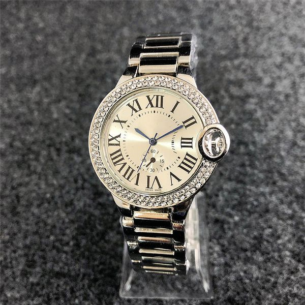 2019 Fashion brand rose gold watch diamonds watches womens Designer Ladies dress white faces Gold roman dials Stainless steel quartz clock
2019 Fashion brand rose gold watch diamonds watches womens Designer Ladies dress white faces Gold roman dials Stainless steel quartz clock