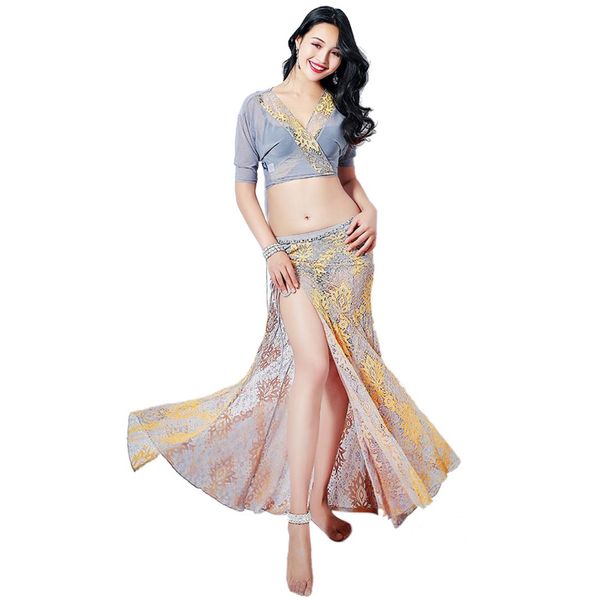 women belly dance costumes 2pcs long skirt v neck practice wear mesh half-sleeve suit lace oriental eastern dancing clothes, Black;red
women belly dance costumes 2pcs long skirt v neck practice wear mesh half-sleeve suit lace oriental eastern dancing clothes, Black;red