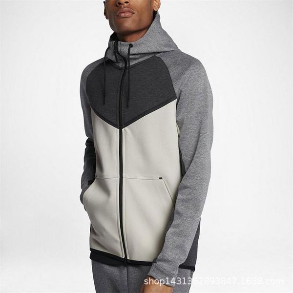 split joint hooded corset cardigan mens sportswear sports fitness long sleeve hooded mens sweatshirts with zipper, Black
split joint hooded corset cardigan mens sportswear sports fitness long sleeve hooded mens sweatshirts with zipper, Black