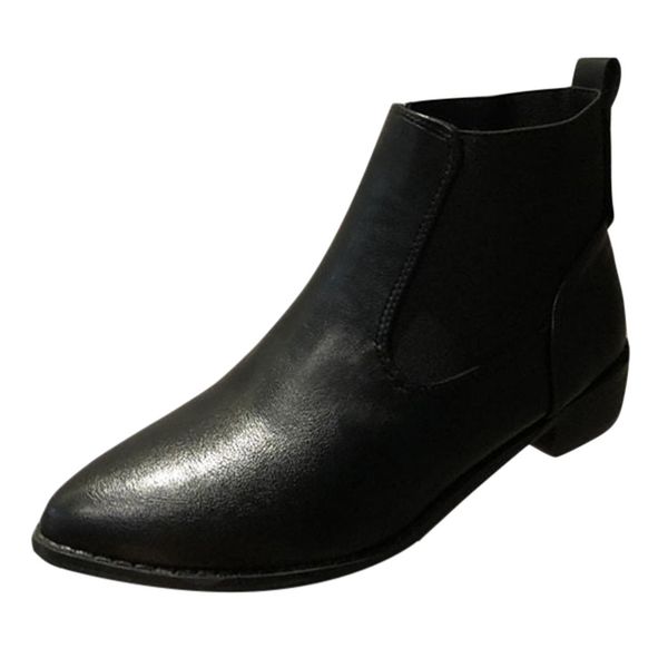 sagace shoes winter women boots square low heel shoes elastic band pointed toe boots fashion ankle for women, Black
sagace shoes winter women boots square low heel shoes elastic band pointed toe boots fashion ankle for women, Black