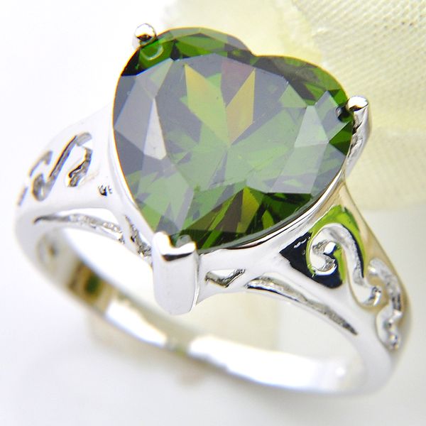10 pcs/lot luckyshine wedding gift jewelry heart-shaped green cubic zirconia gems 925 silver for women wedding rings size 7 8 9, Golden;silver
10 pcs/lot luckyshine wedding gift jewelry heart-shaped green cubic zirconia gems 925 silver for women wedding rings size 7 8 9, Golden;silver