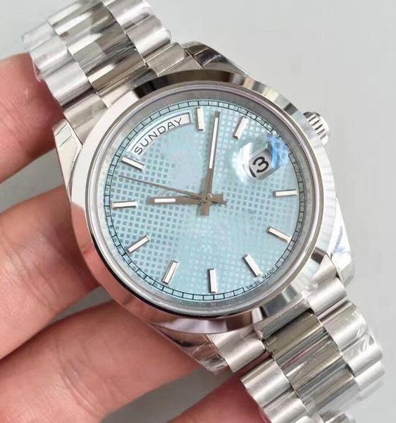 watch luxury watches classic 2813 automatic movement 40mm ice blue dial sapphire mens watch day date 316l stainless steel strap wristwatch, Slivery;brown
watch luxury watches classic 2813 automatic movement 40mm ice blue dial sapphire mens watch day date 316l stainless steel strap wristwatch, Slivery;brown