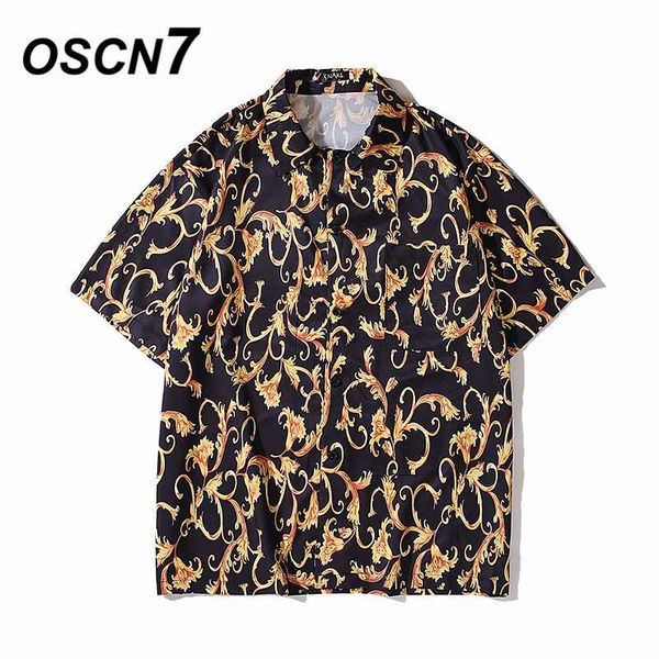 oscn7 casual printed short sleeve shirt men street 2020 hawaii beach oversize women fashion harujuku shirts for men 707, White;black
oscn7 casual printed short sleeve shirt men street 2020 hawaii beach oversize women fashion harujuku shirts for men 707, White;black