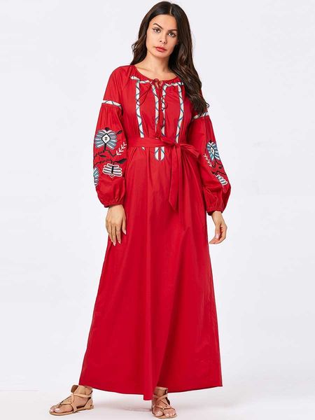 mc209030 size women's red embroidered bubble sleeve arabian large swing long women abayas dress clothing muslim arabia
mc209030 size women's red embroidered bubble sleeve arabian large swing long women abayas dress clothing muslim arabia