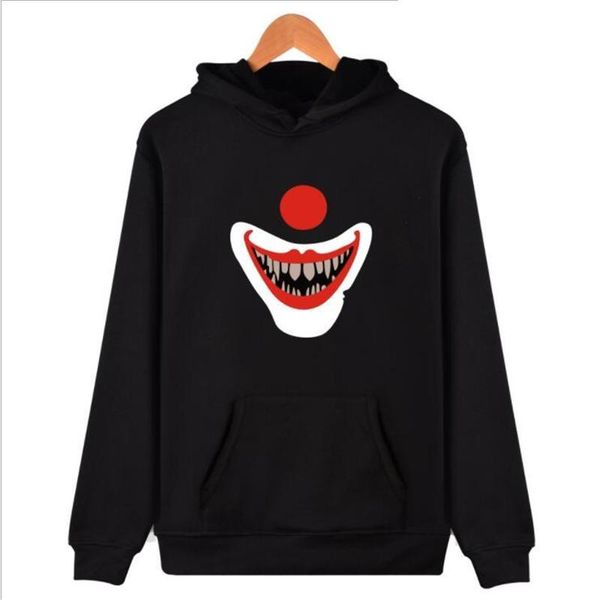 movie it pennywise hooded sweatshirt men women long sleeve hip hop hoodie streetwear sudadera hombre casual brand tracksuit 4xl, Black
movie it pennywise hooded sweatshirt men women long sleeve hip hop hoodie streetwear sudadera hombre casual brand tracksuit 4xl, Black