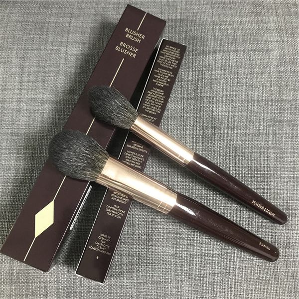 brand powder & sculpt brush blusher brush brosse blusher squirrel hair & goat hair mix soft highlighter sculpting brush ing