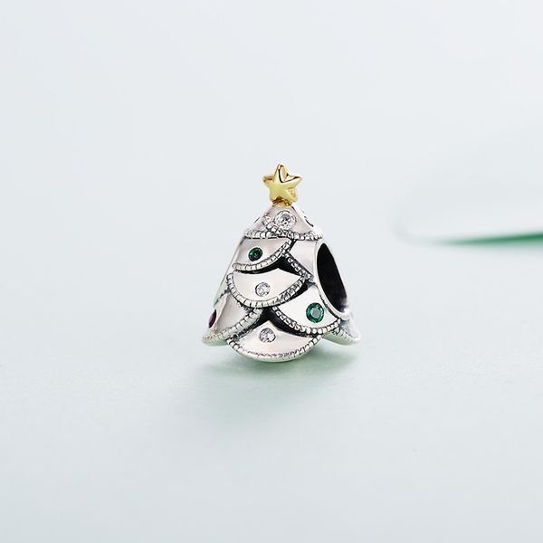 новый подлинный реальный стерлингового серебра 925 рождественская елка pandora клип шарик прелести подходят пандора браслет, Black
новый подлинный реальный стерлингового серебра 925 рождественская елка pandora клип шарик прелести подходят пандора браслет, Black